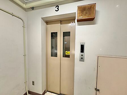 エレベーター完備のため荷物が多くなっても安心。
