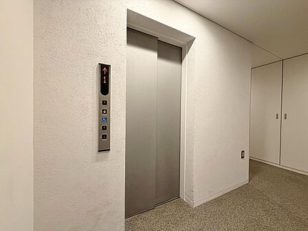 エレベーター完備のため荷物が多くなっても安心。