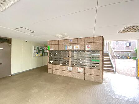 郵便受けも、きちんと管理されています。