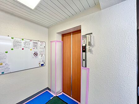 エレベーター完備のため荷物が多くなっても安心。