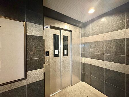 エレベーター完備のため荷物が多くなっても安心。