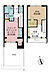 間取り：1LDK、専有面積49.02m2、バルコニー面積3.33m2