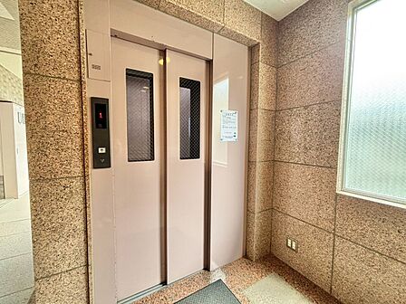 エレベーター完備のため荷物が多くなっても安心。