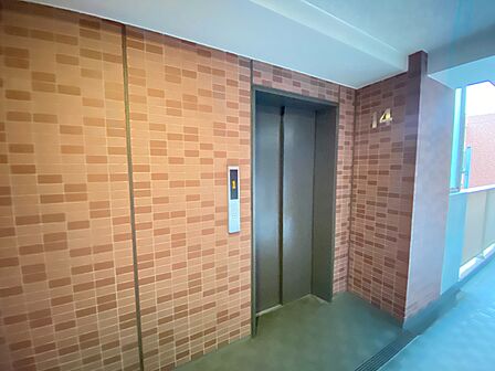 エレベーター完備のため荷物が多くなっても安心。