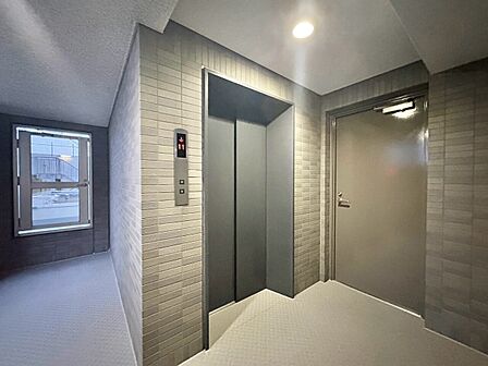 エレベーター完備のため荷物が多くなっても安心。