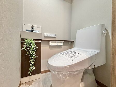 清潔感の高いお手洗い。