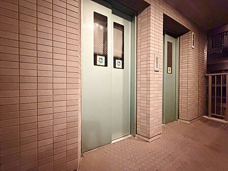 エレベーター完備のため荷物が多くなっても安心。