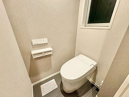 清潔感の高いお手洗い。