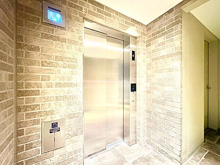 エレベーター完備のため荷物が多くなっても安心。