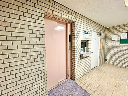 エレベーター完備のため荷物が多くなっても安心。