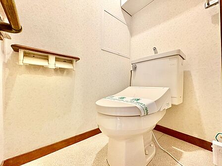 清潔感の高いお手洗い。