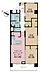 間取り：3LDK、専有面積65.95m2、バルコニー面積7.84m2