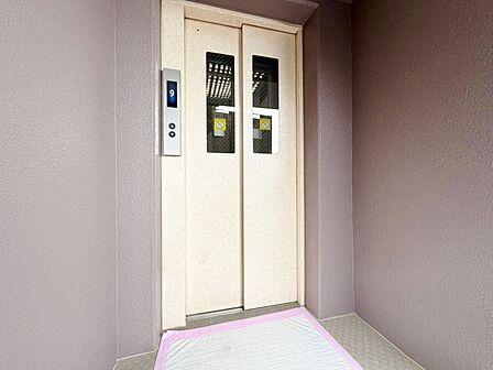 エレベーター完備のため荷物が多くなっても安心。