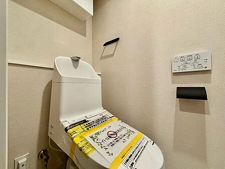 清潔感の高いお手洗い。