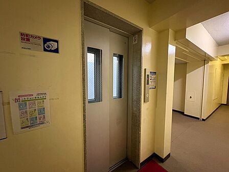 エレベーター完備のため荷物が多くなっても安心。