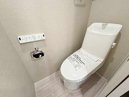清潔感の高いお手洗い。