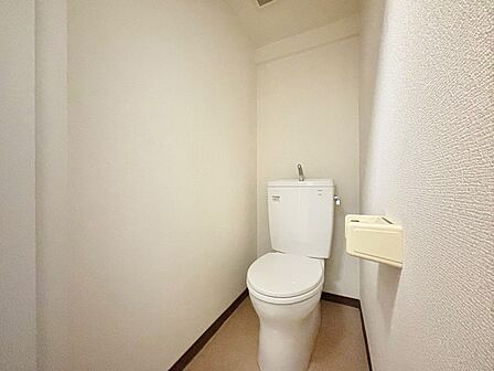 清潔感の高いお手洗い。