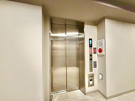 エレベーター完備のため荷物が多くなっても安心。