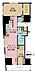 間取り：2LDK、専有面積53.47m2、バルコニー面積5.71m2
