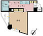 間取り：1K、専有面積31.5m2、バルコニー面積2.8m2