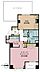 間取り：1LDK、専有面積74.89m2、バルコニー面積4.81m2