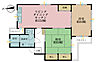 間取り：2LDK、専有面積66.83m2
