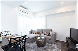 ザ パークハビオ碑文谷 8階2LDKのリビング/ダイニング