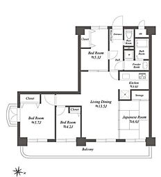 間取図画像 4LDK