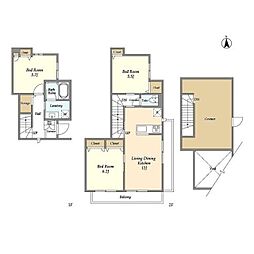 クレール瀬田 3LDKの間取図画像