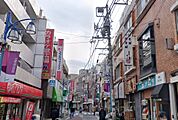 池尻大橋駅前商店会（834m）
