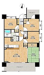 サンクタス本千葉リバーサイドハウス 4LDKの間取図画像