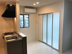 （仮）スターテラスII下岡本町新築アパート 201 2階1LDKのリビング/ダイニング