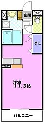 間取図画像 1K
