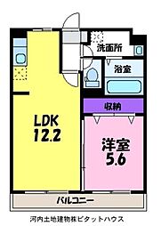 フォレストステージ2 1LDKの間取図画像