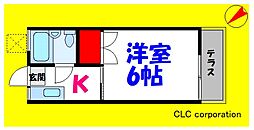 JR京葉線 舞浜駅 徒歩15分の賃貸アパート 1階1Kの間取り