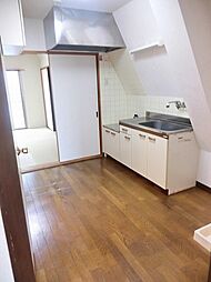 サンハイツみのり 4階2Kのリビング/ダイニング