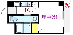 グレイス押上 1Kの間取図画像