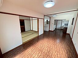 東京メトロ千代田線 町屋駅 徒歩3分の賃貸マンション 3階2LDKのリビング/ダイニング