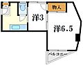 中野マンション4階5.0万円