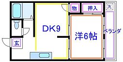 間取図画像 1DK