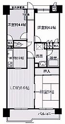 ライオンズマンション朝霧北 3LDKの間取図画像