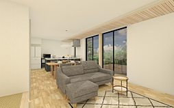 リビング/ダイニングの画像