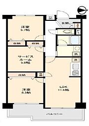 間取図画像 3LDK