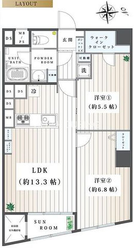 間取図