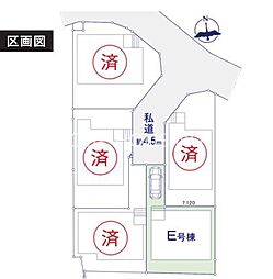 横浜市戸塚区戸塚町 新築戸建全5頭-E号棟