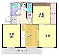 狭山住宅5号棟5階3.6万円