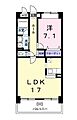 グラシオッソK4階6.6万円