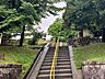 周辺：砦公園【善照寺砦跡に位置する歴史ある土地にある公園。ブランコや滑り台、シーソーなどの遊具があり遊べます。北西側からは階段を上らなくても入ることができます。】 360m
