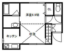 iハイツ五軒邸 Ａ105