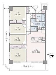 東京マスタープレイス 4LDKの間取図画像